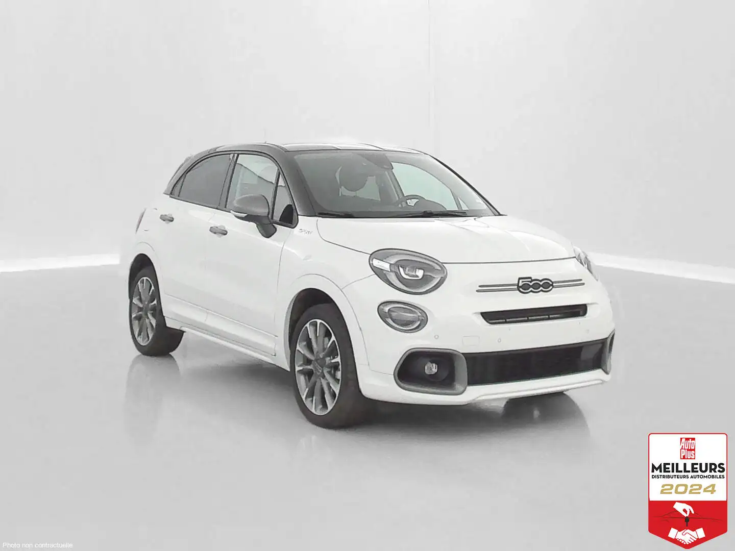 Fiat 500X 1.5 FireFly 130ch Hybrid Sport DCT7 Blanc - 1