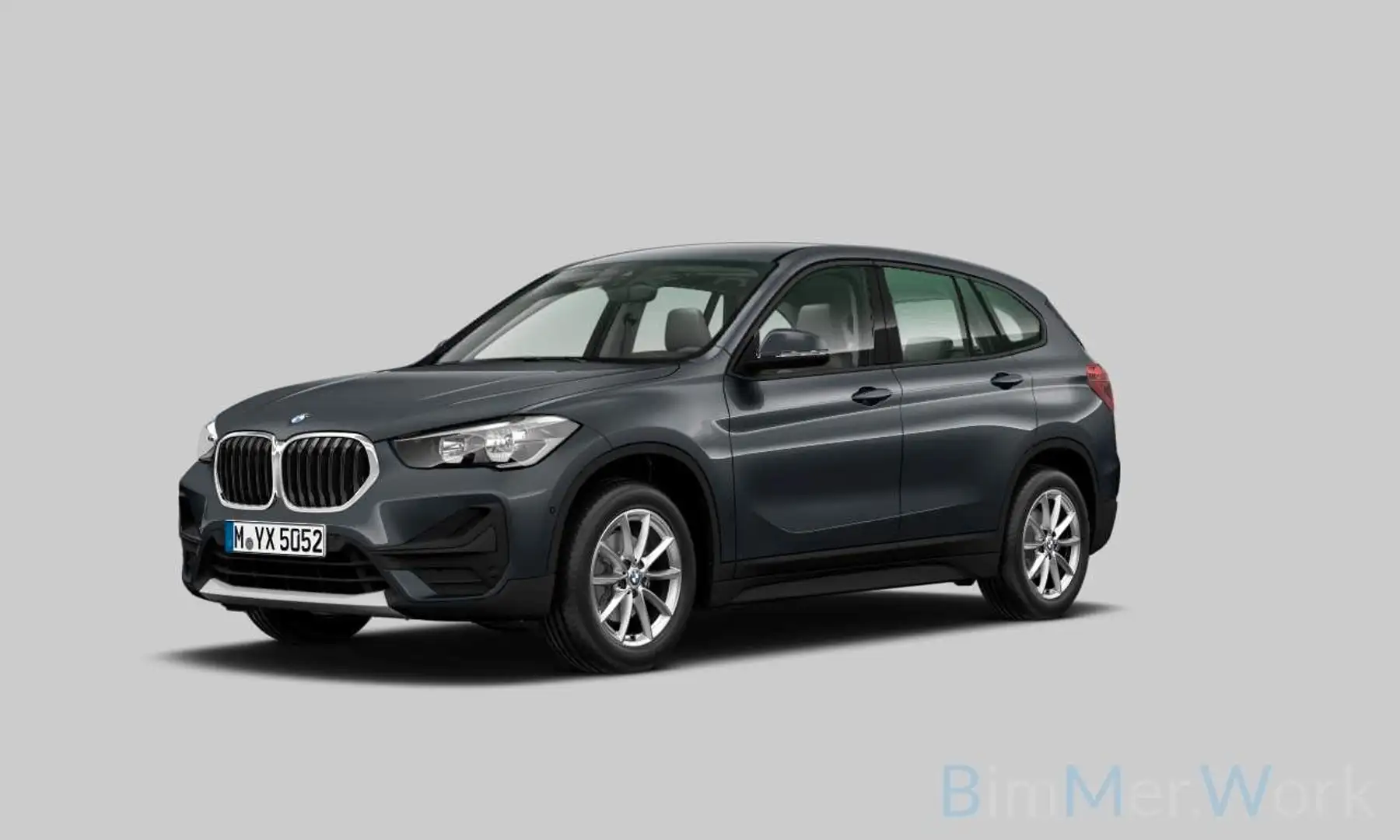 BMW X1 xDrive 18d Aut. Allrad Navi DrivingAssist. Gris - 1
