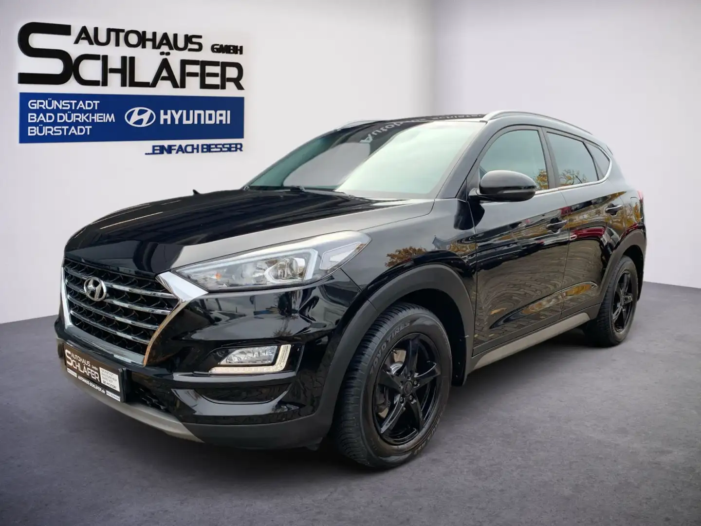 Hyundai TUCSON TUCSON 1.6 Turbo 7-DCT Navi Kamera Sitzheizung Schwarz - 1
