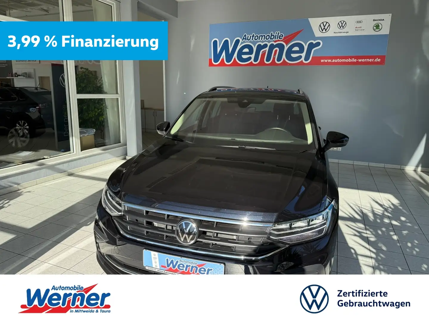 Volkswagen Tiguan MOVE 1.5TSI AHK Navi LED RKamera Negro - 1