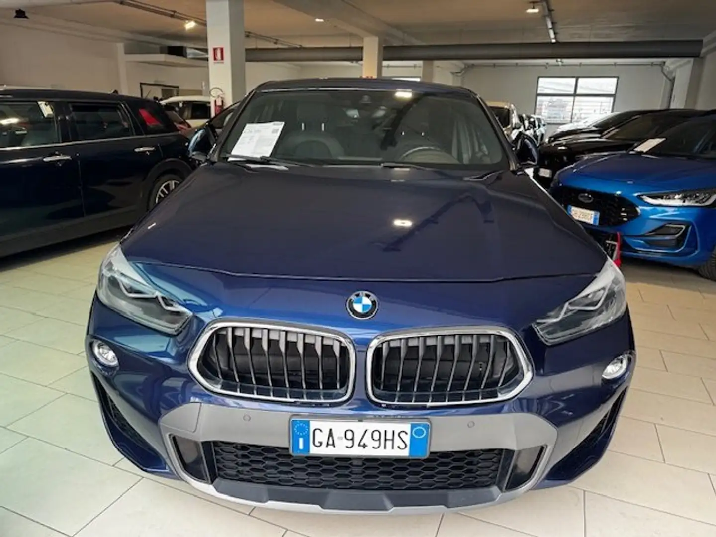 BMW X2 sdrive16 D115CV Msport Blauw - 2
