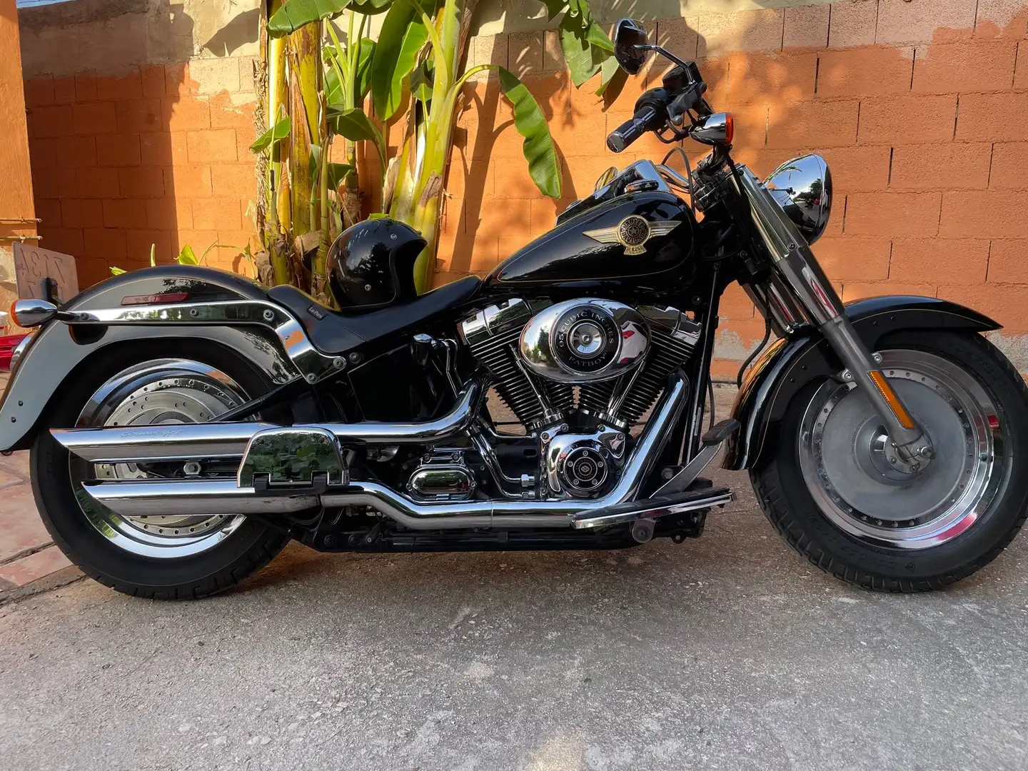 Harley-Davidson Fat Boy FLSTFI 15th Aniversaro Negro - 1