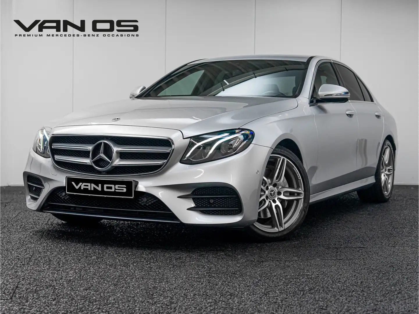 Mercedes-Benz E 220 E d AMG Line | Trekhaak | Leder | Grau - 1