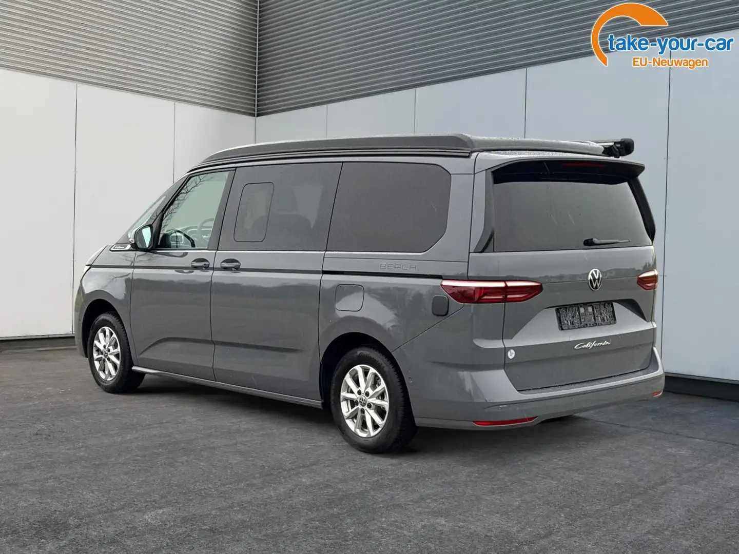 Volkswagen T7 California Beach Camper MATRIX-LED+GJR+ACC+MARKISE+PDC+KAM... Чорний - 2