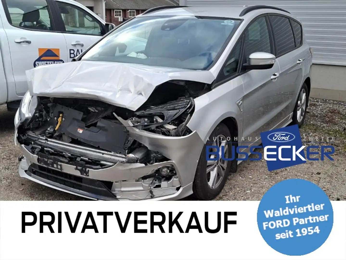 Ford S-Max S-MAX ST-Line 2,0 EcoBlue AWD Aut. Silber - 1