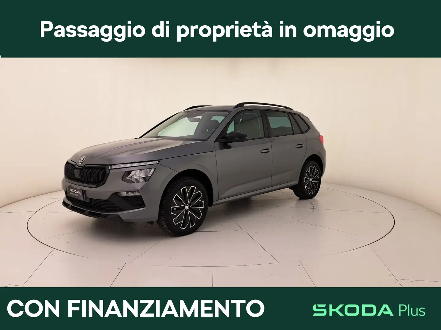 Skoda Kamiq 1.0 tsi black dots 115cv Gris - 1