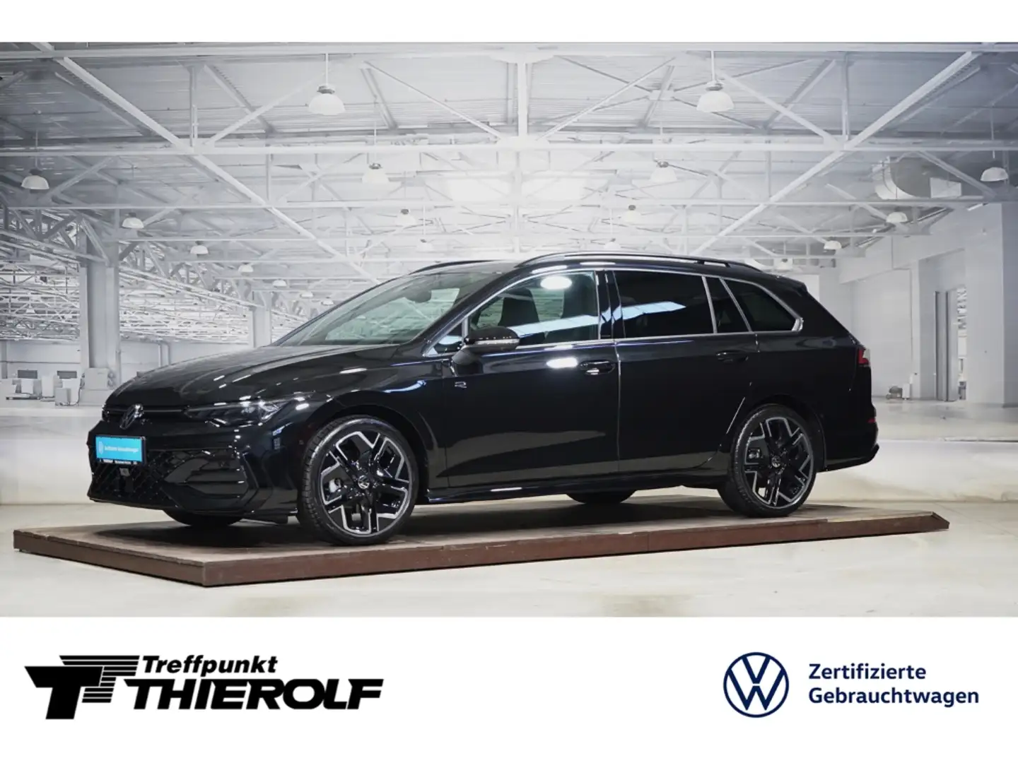 Volkswagen Golf Variant 2.0 TDI R-Line MATRIX PANO AHK 18 Zol Schwarz - 1