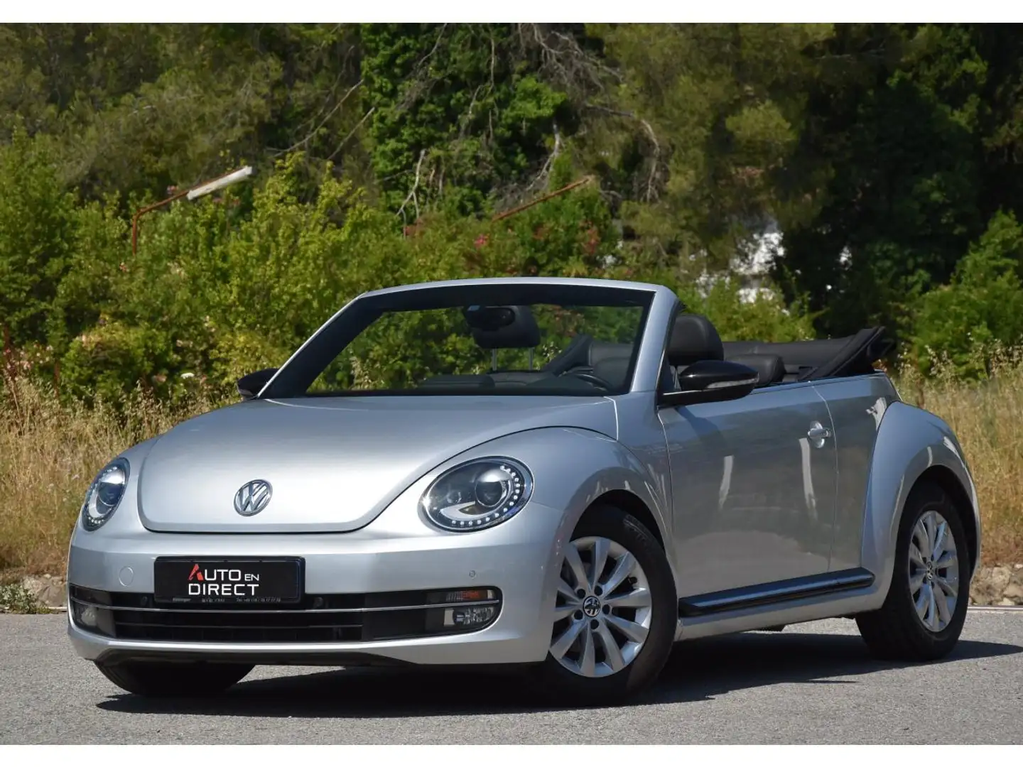 Volkswagen Coccinelle Coccinelle Cabriolet 2.0 TDI FAP - 140 - BV DSG 6  Gris - 1