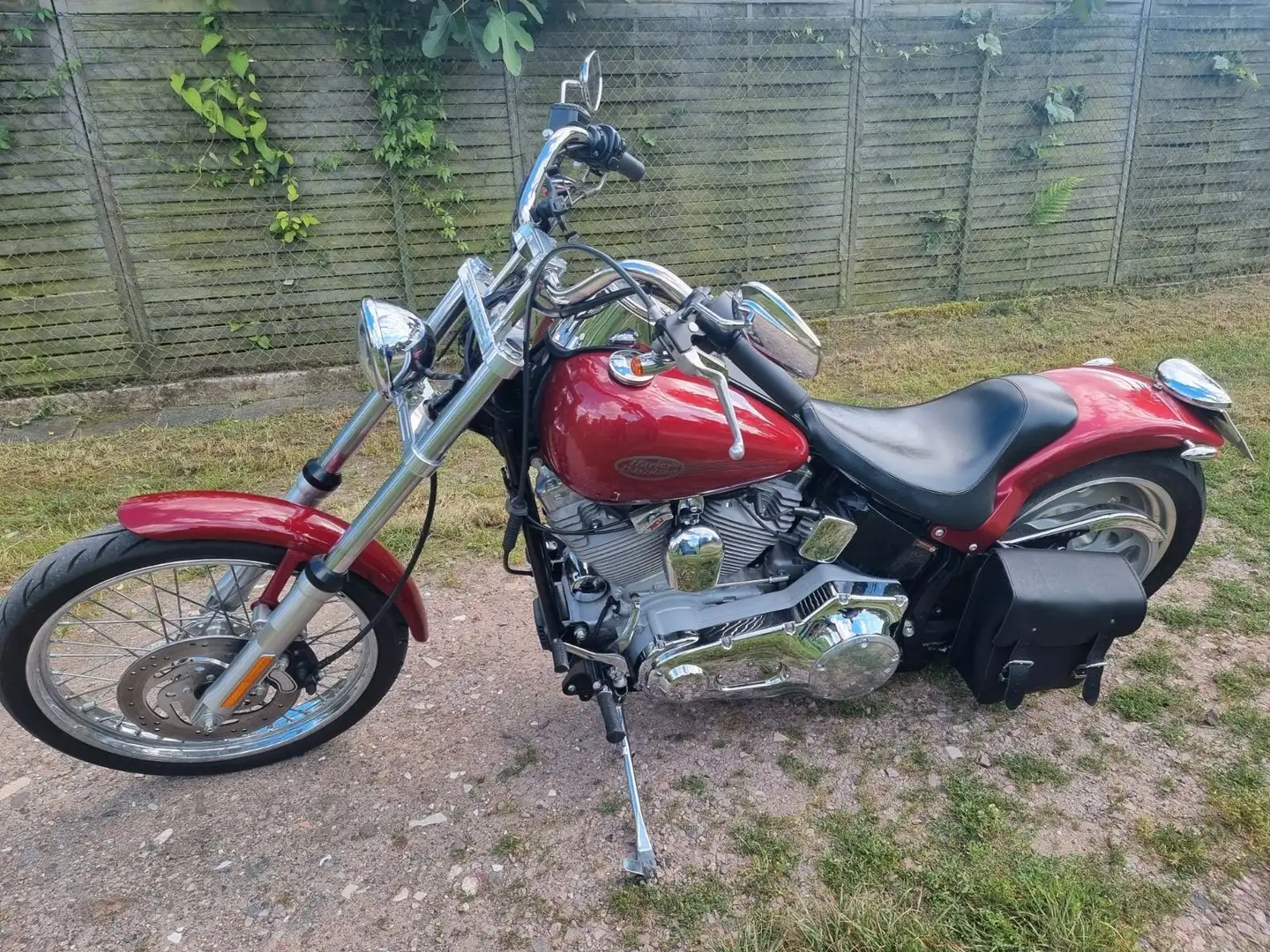 Harley-Davidson Softail FXST Rojo - 1