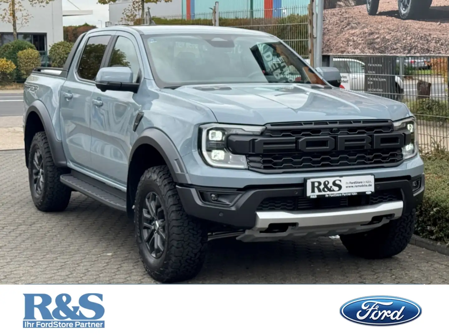 Ford Ranger Raptor Doppelkabine Standheizung+AHK+B&O+LED-Matri Gris - 1