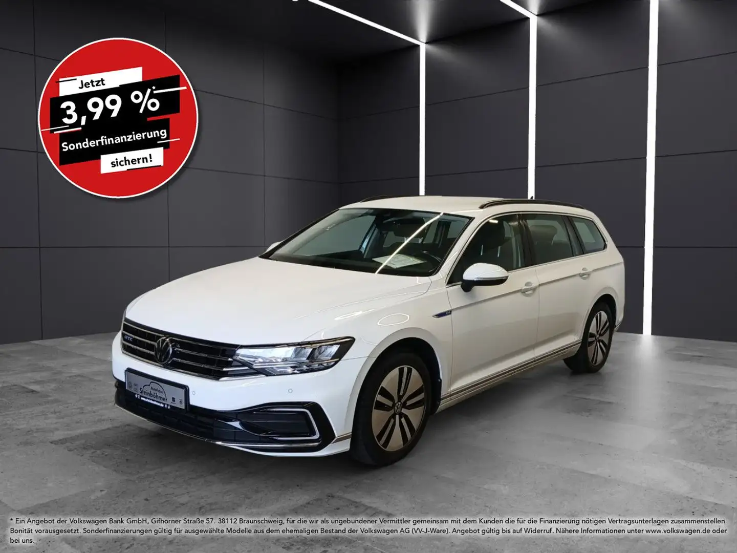 Volkswagen Passat Variant GTE 1.4 TSI DSG Rear View NAVI ACC Weiß - 1