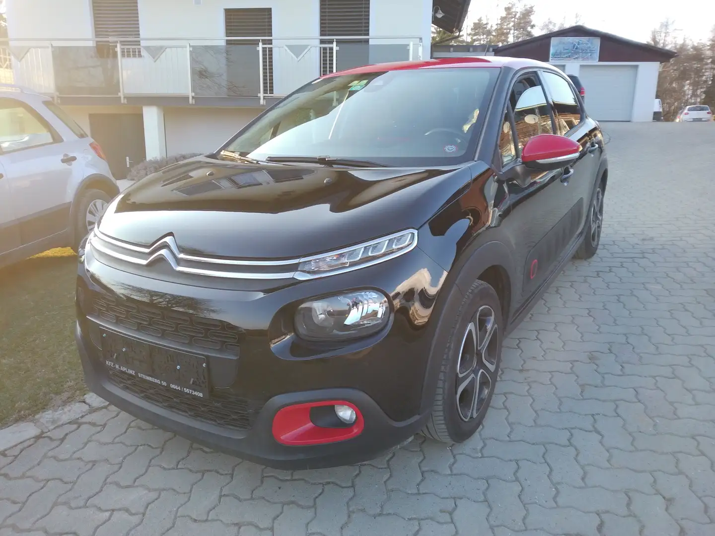 Citroen C3 Shine ! Pickerl neu! Zahnriemen neu ! Service neu Schwarz - 1