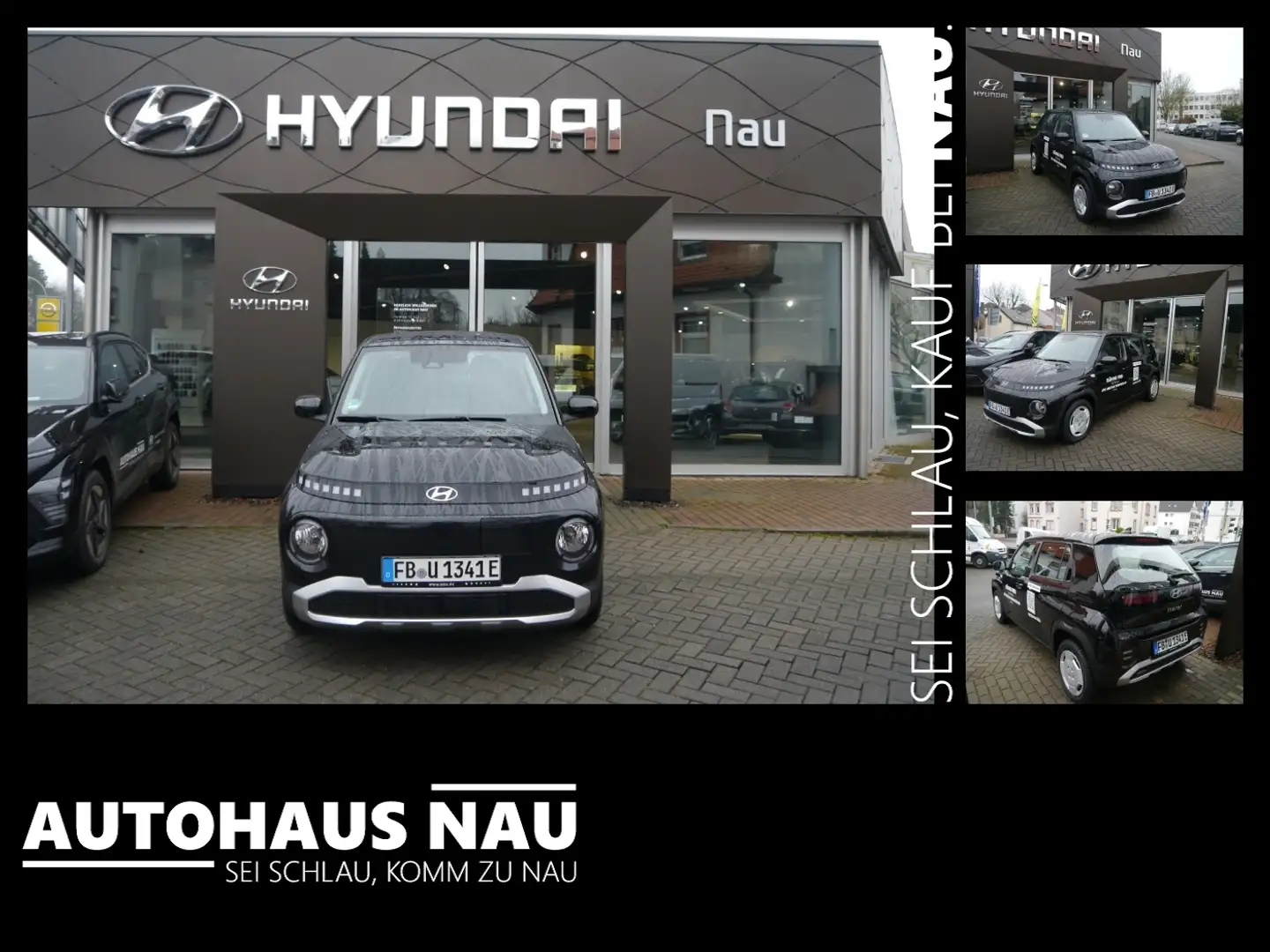 Hyundai Inster Elektro 49 kW Select FLA SpurH Navi Černá - 1