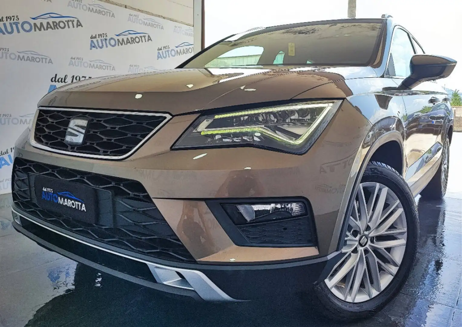 SEAT Ateca 2.0 tdi Xcellence 4drive 190cv NAVI! RETRO! APPLE! Bronz - 2