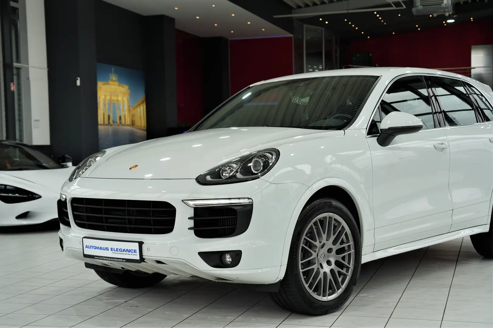 Porsche Cayenne Diesel Blanc - 2