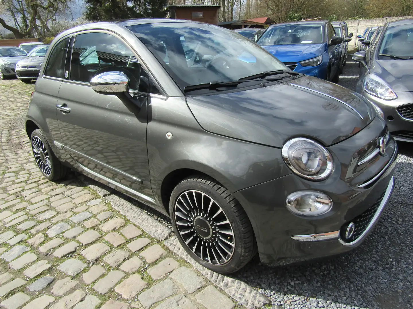 Fiat 500 500 1.2i Clim.Nav.Jantes Gar. 12 mois + Reprise Gris - 2