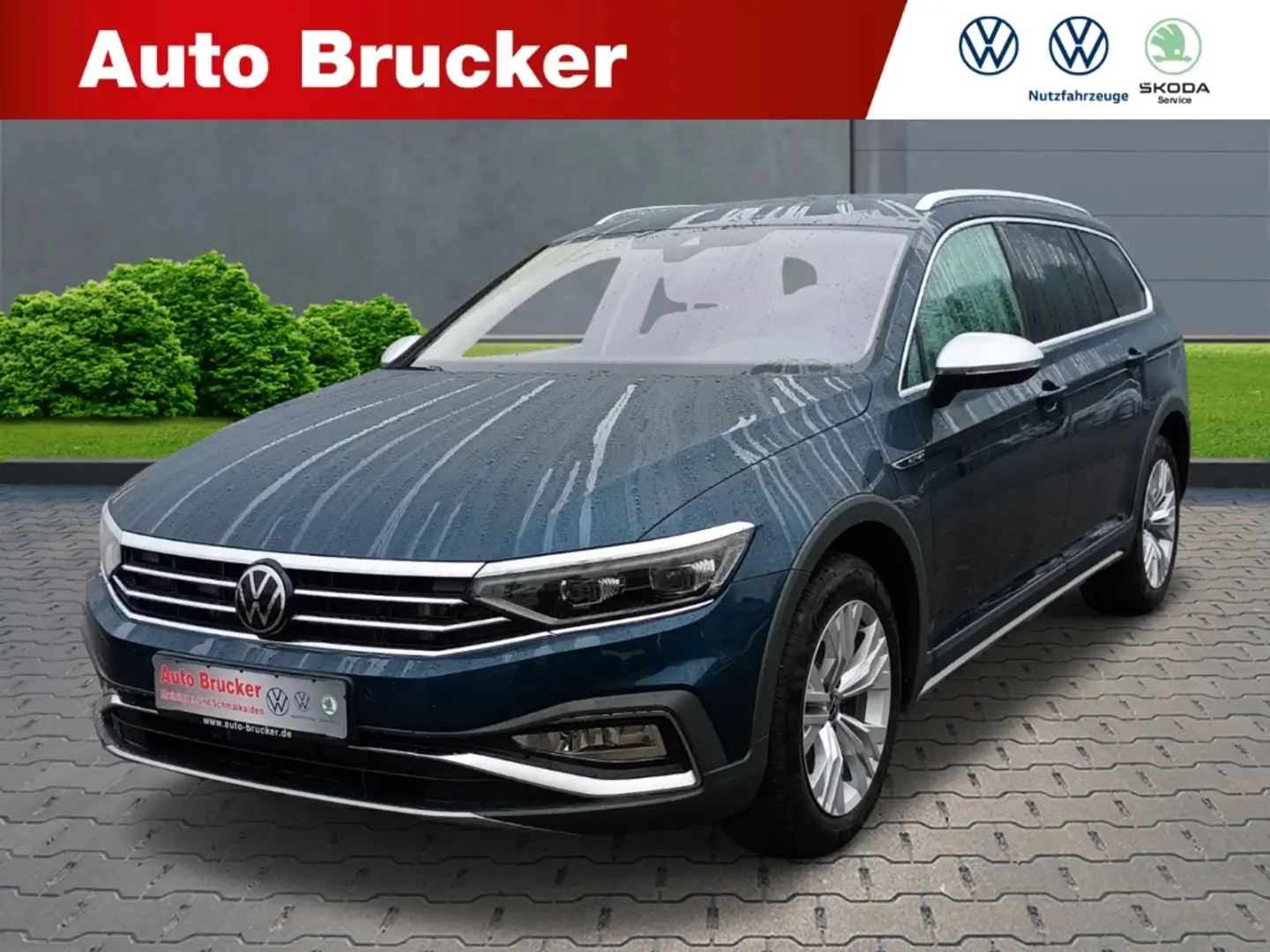 Volkswagen Passat Variant Alltrack 4Motion 2.0 TDI +Anhängerkupplung+Rückfah Blau - 1