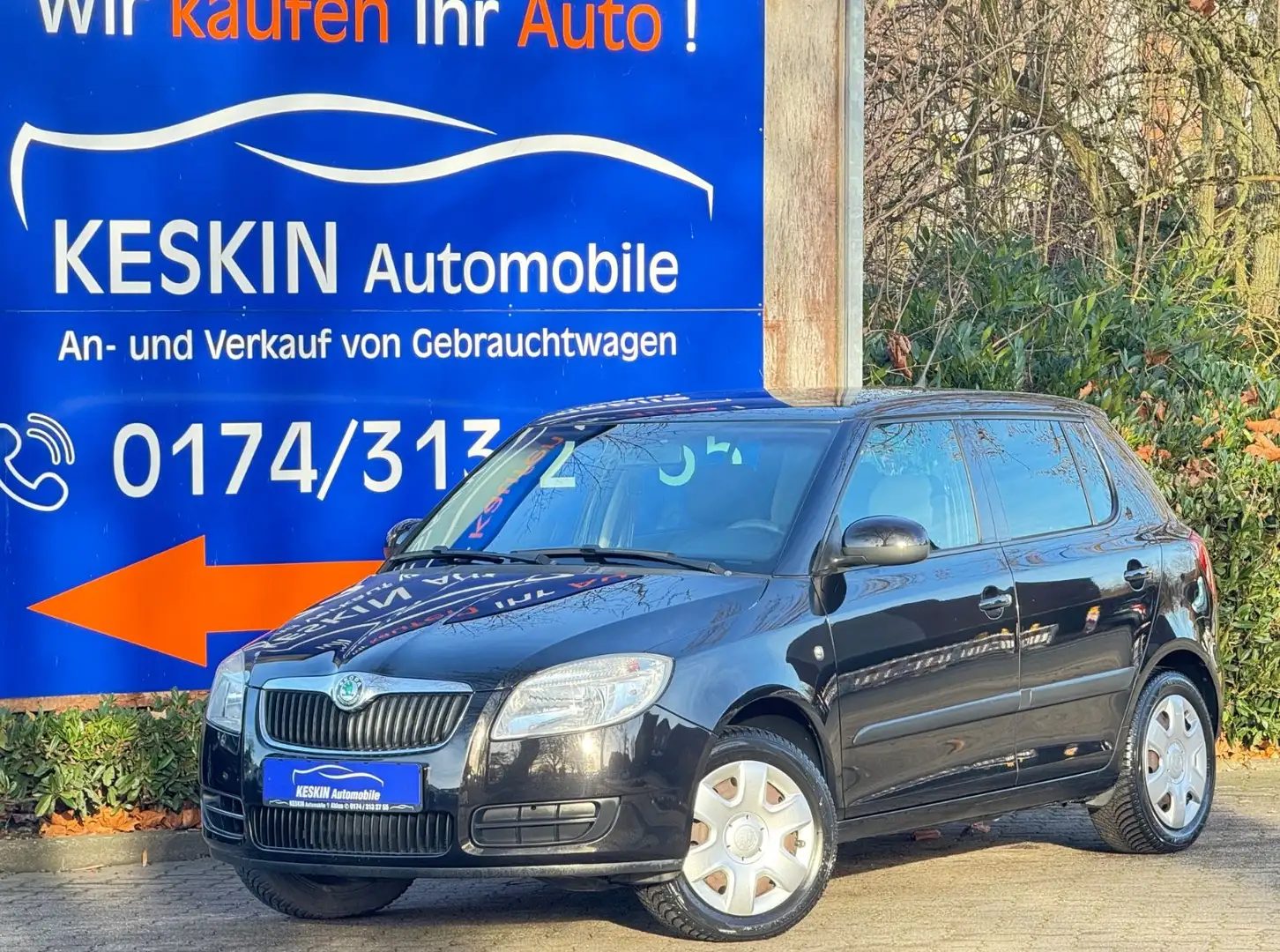 Skoda Fabia Ambiente*KLIMA*ALLWETTER*INSP NEU* Schwarz - 1