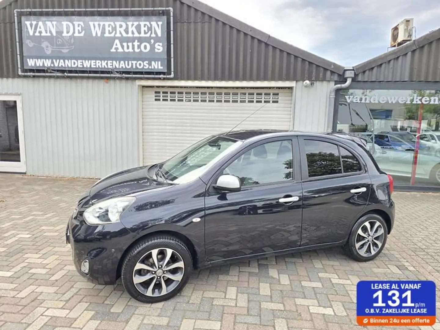 Nissan Micra 1.2 Connect Edition N-TEC Clima|Navi|Cruise|Pdc|73 Czarny - 1