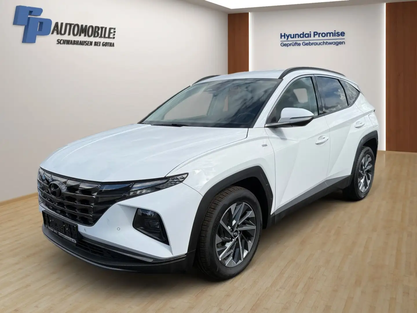 Hyundai TUCSON 1,6 CRDi Mild Hybrid Blanc - 1