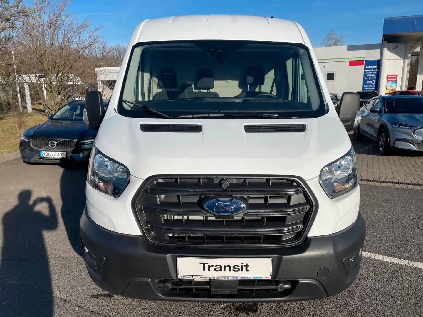 Ford Transit Kasten 290 L2 Trend 130 PS *GJR*HOLZ*AHK Weiß - 2