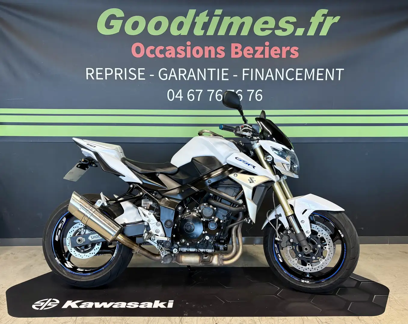 Suzuki GSR 750 Blanc - 1