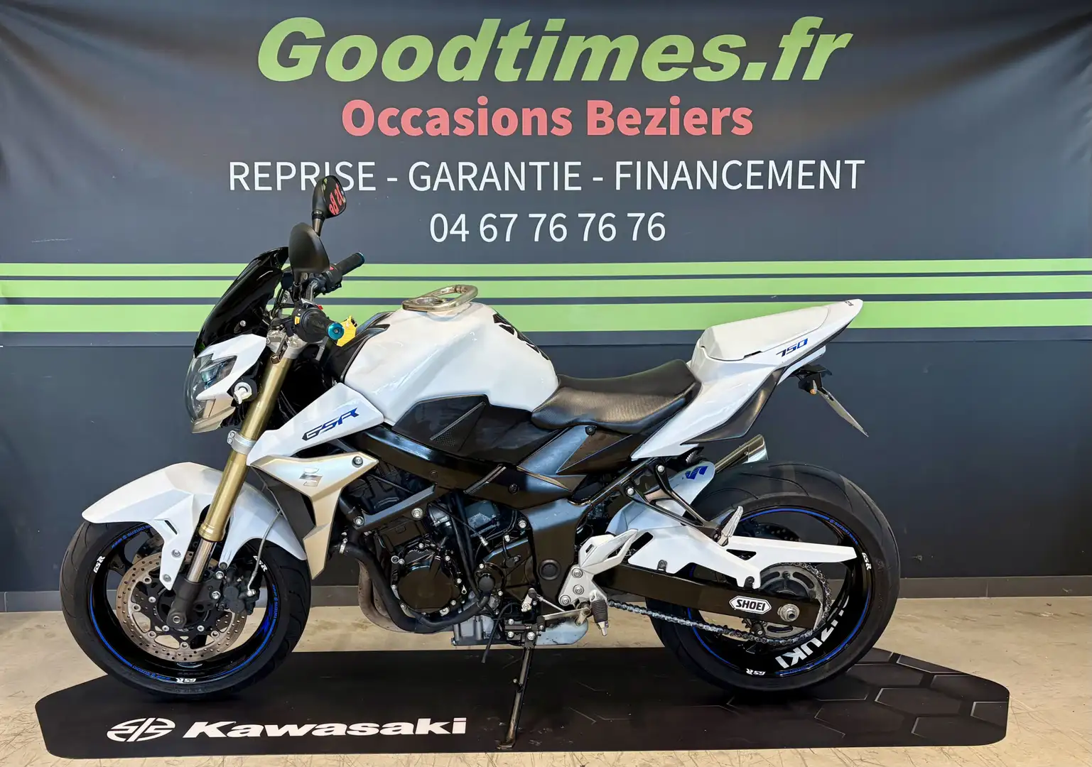 Suzuki GSR 750 Blanc - 2