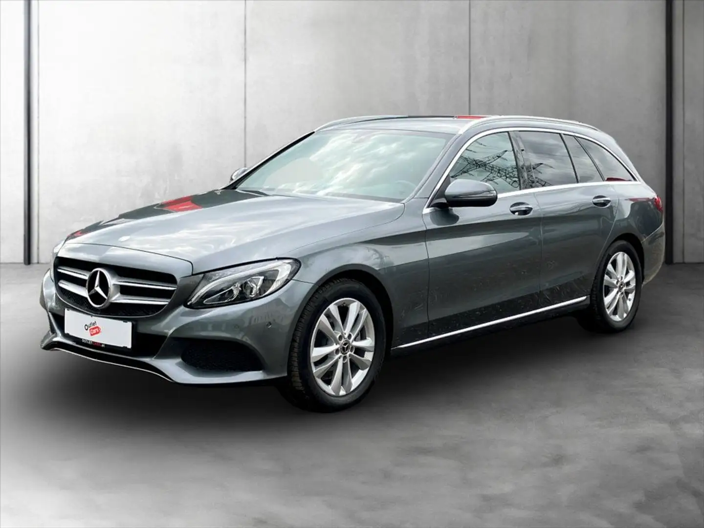 Mercedes-Benz C 200 d G- 7G Avantgarde Tronic Plus LED+NAV+SHZ Grau - 2