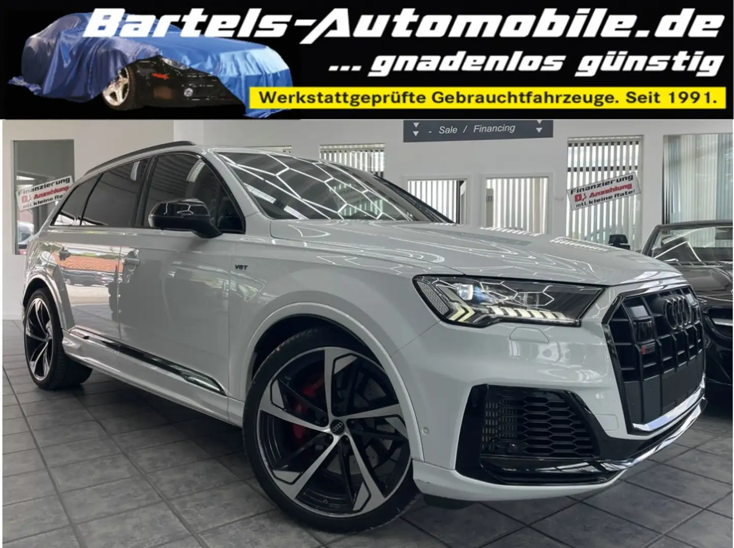 Audi SQ7 4.0 TDI quattro, 7-Sitzer, Matrix, Pano, AHK Blanco - 1