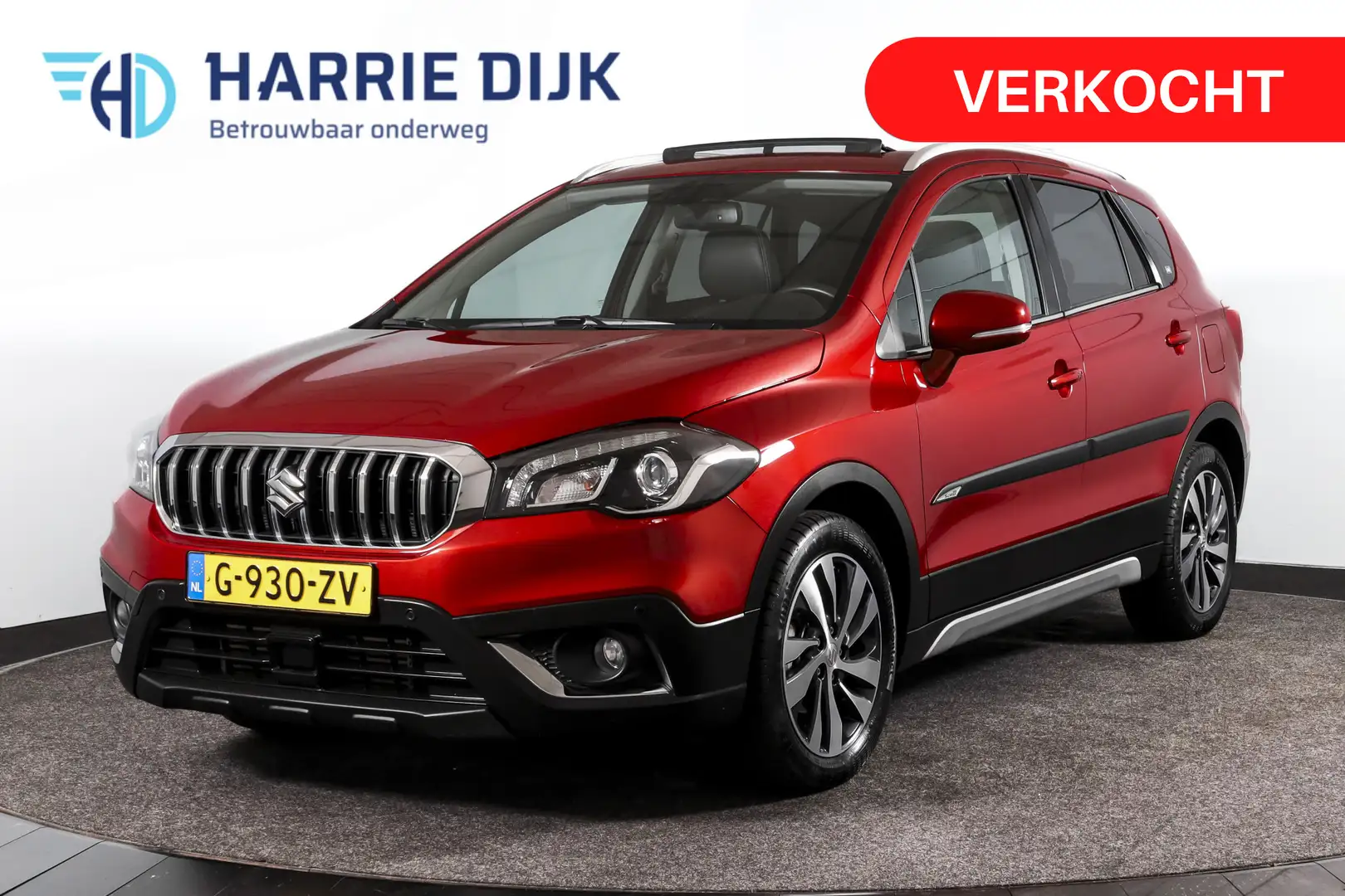 Suzuki S-Cross 1.4 Boosterjet 140 PK Stijl - Automaat | S/K-Panod Rood - 1