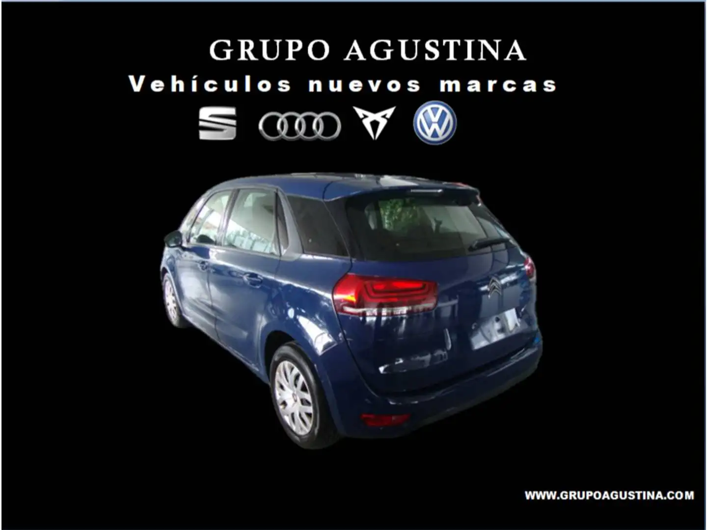 Citroen C4 Picasso 1.2 PureTech S&S EAT6 Live 130 Azul - 2