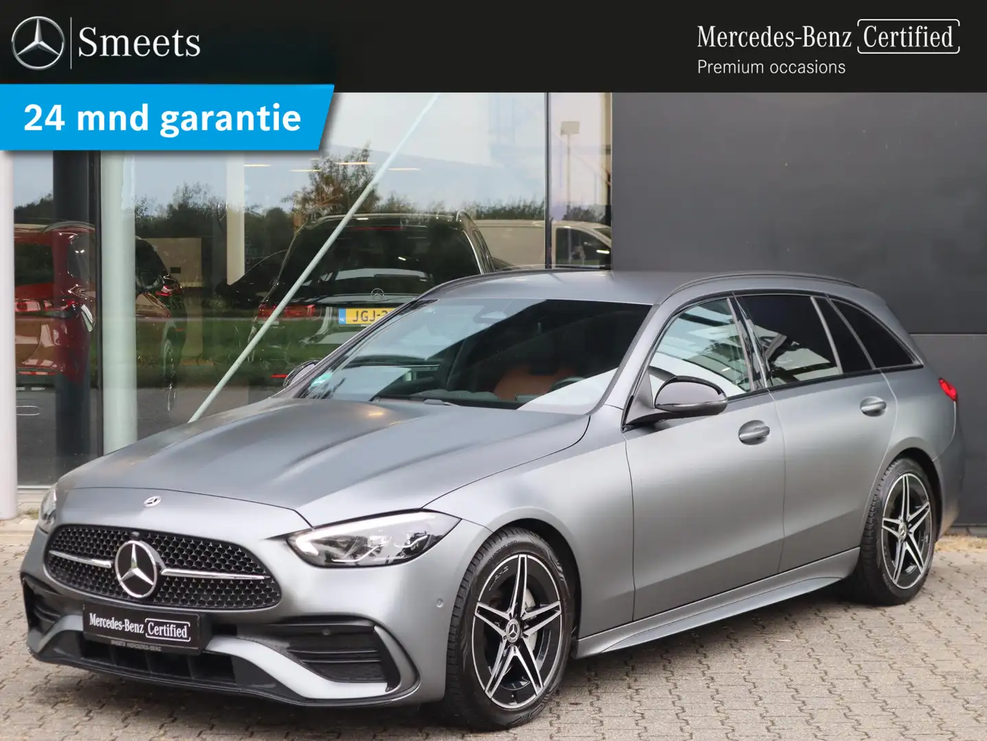 Mercedes-Benz C 200 Estate Launch Edition AMG Line Grijs - 1