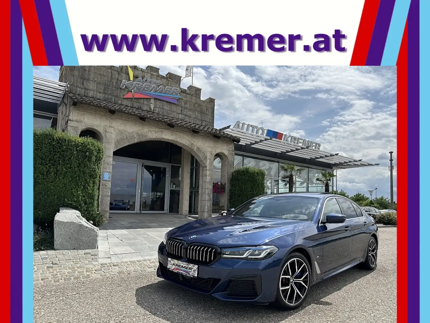 BMW 545 e PHEV xDrive Aut. M-Paket/LASER/H&K/SHD/ACC/SH... Blau - 1
