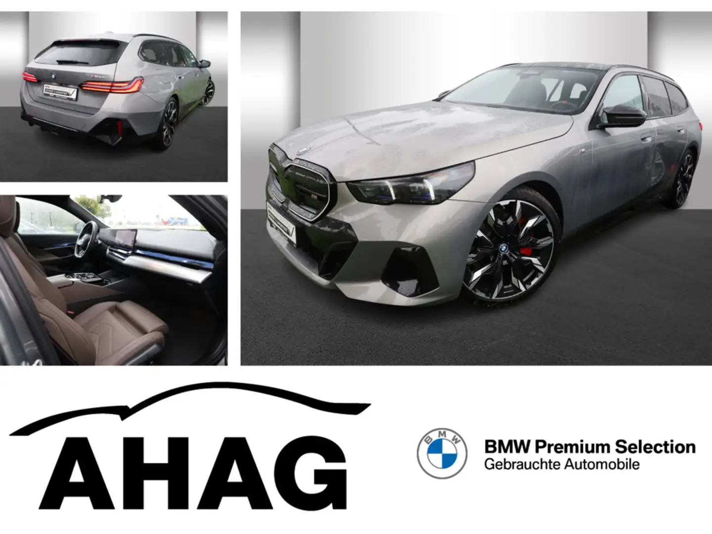 BMW i5 M60 xDrive Tour. AHK ACC Pano Carbon 21" Pro Grau - 1