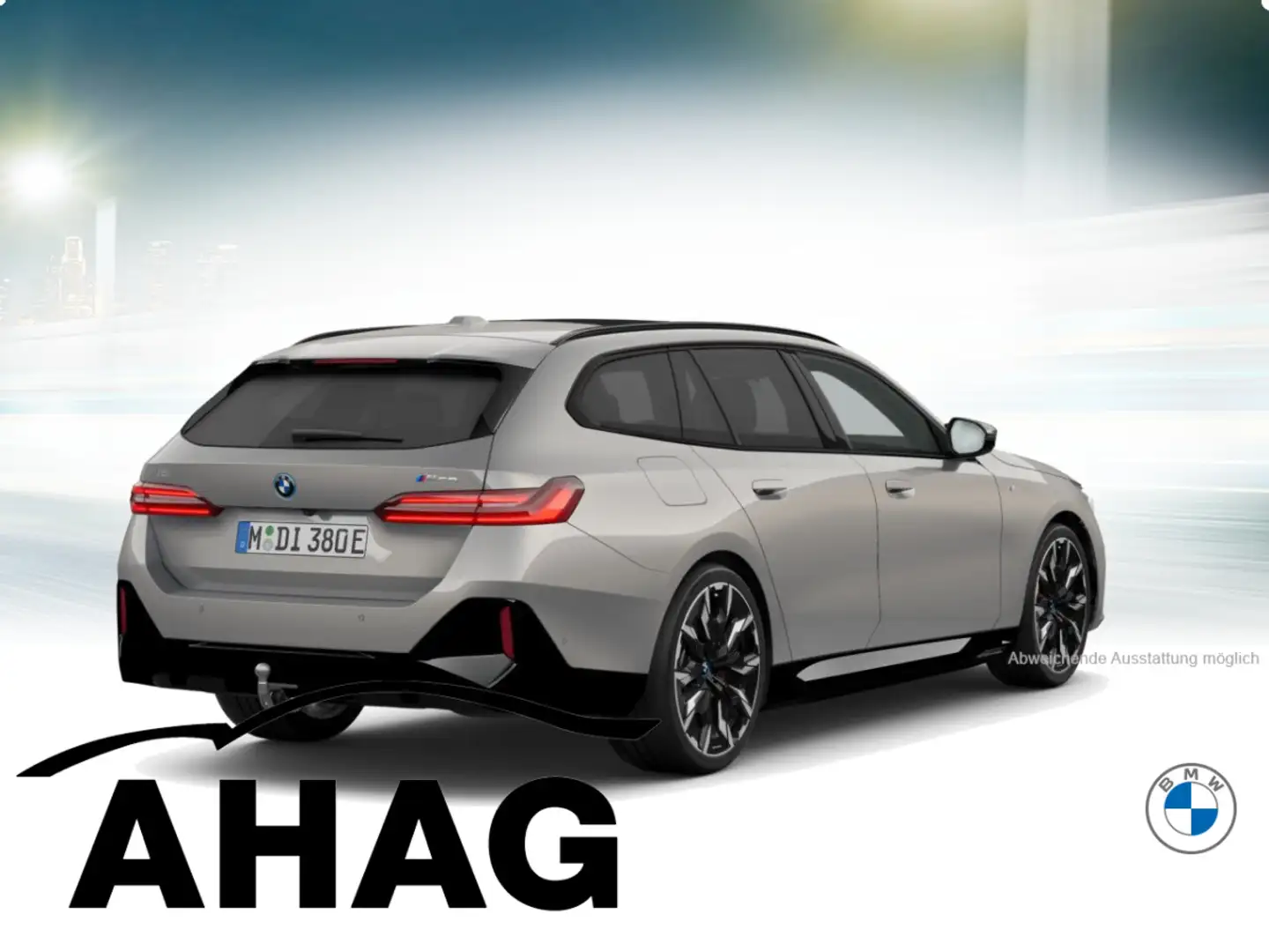 BMW i5 M60 xDrive Tour. AHK ACC Pano Carbon 21" Pro Grau - 2