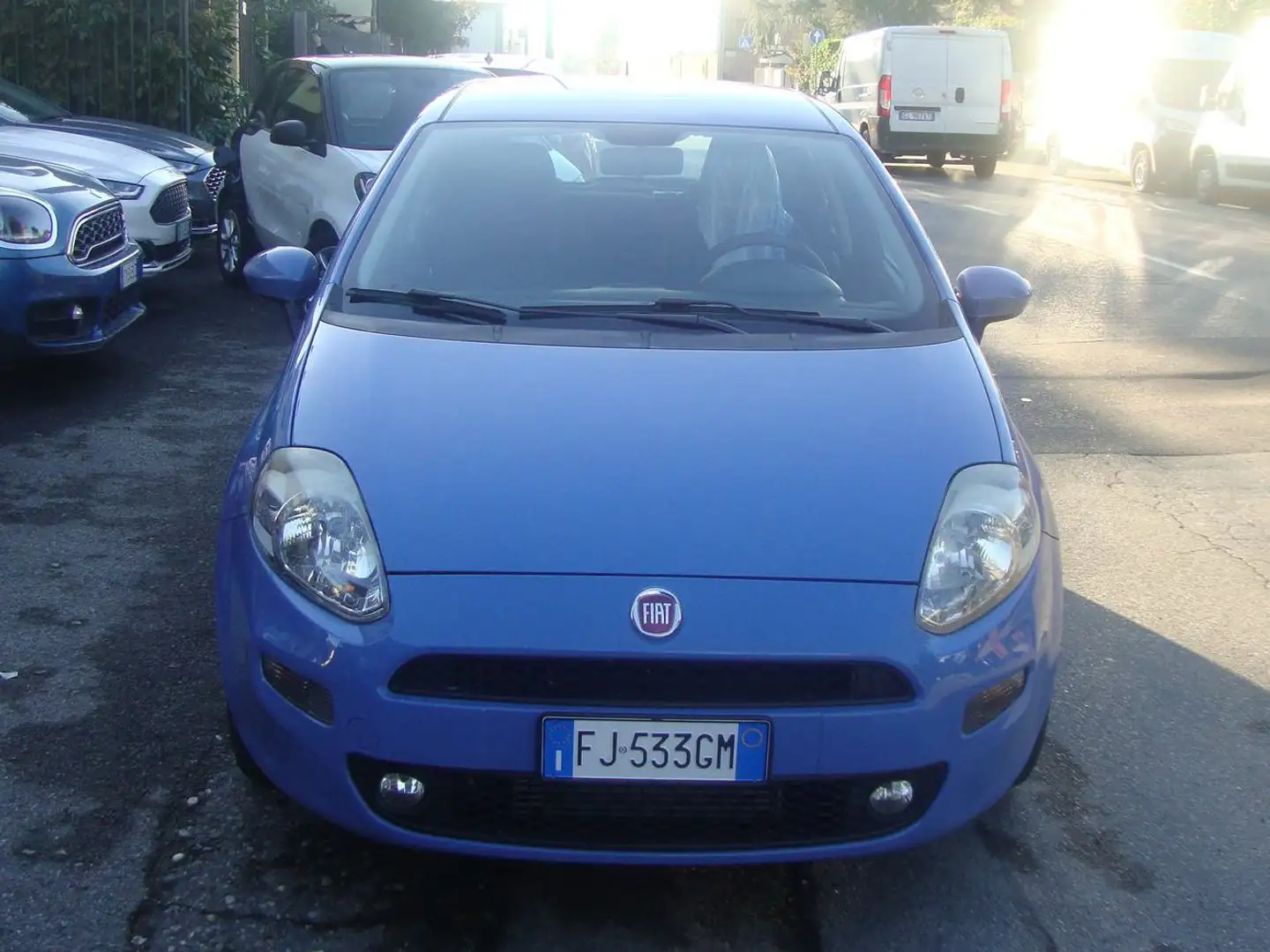 Fiat Punto 1.3 mjt 5 porte Euro 6 Bleu - 1