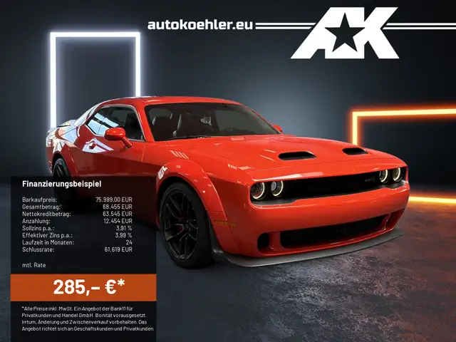 Dodge Challenger SRT Hellcat Widebody Last Call