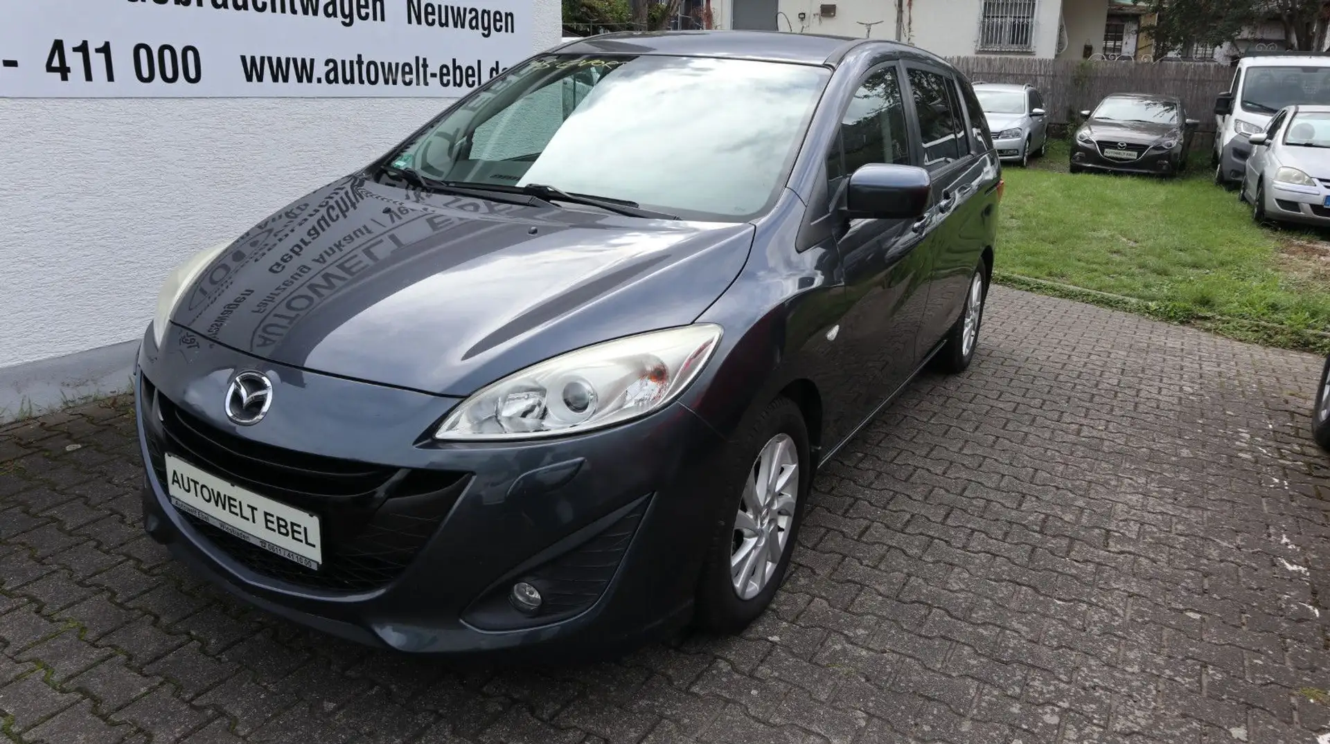 Mazda 5 2.0*150PS*XENON*SHZ*AHK*PDC*EXPORT-GEWERBE* Grau - 1