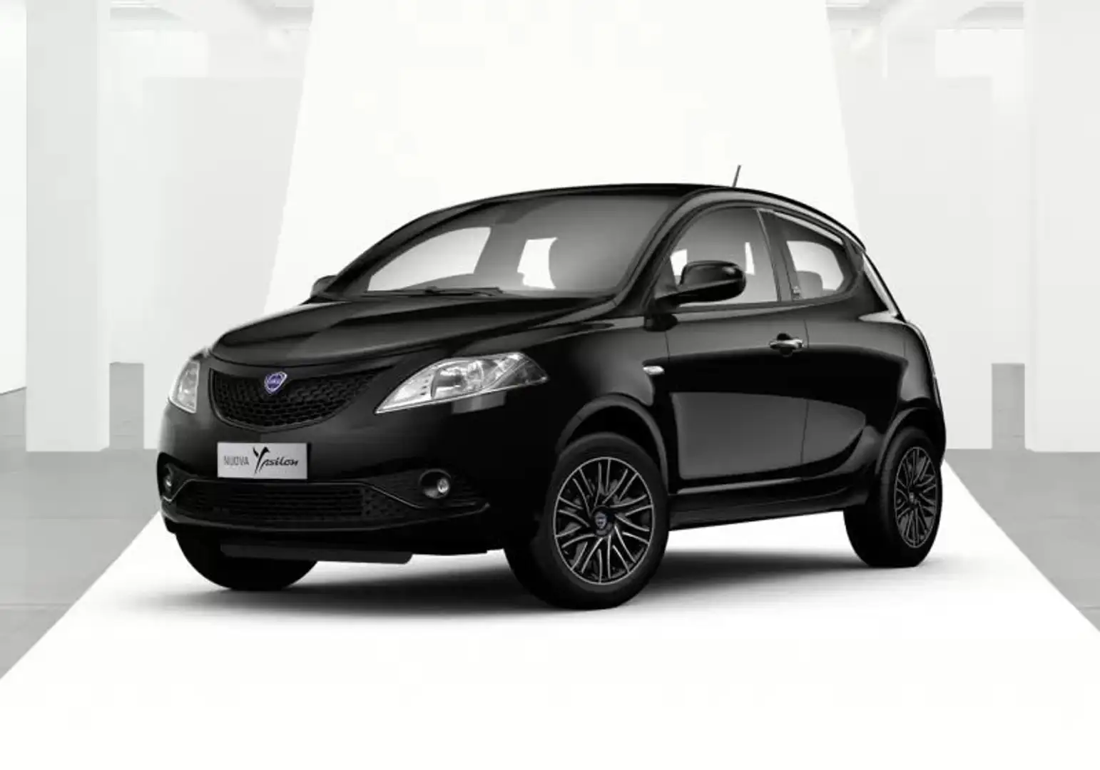Lancia Ypsilon 0.9 TwinAir 5 porte Metano Ecochic Gold Zwart - 1