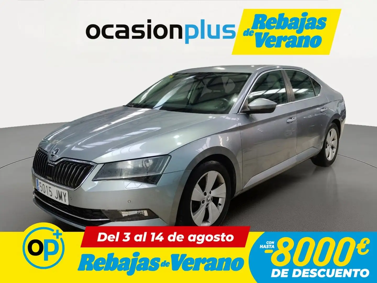 Skoda Superb 1.6TDI CR Ambition 88kW Gris - 1