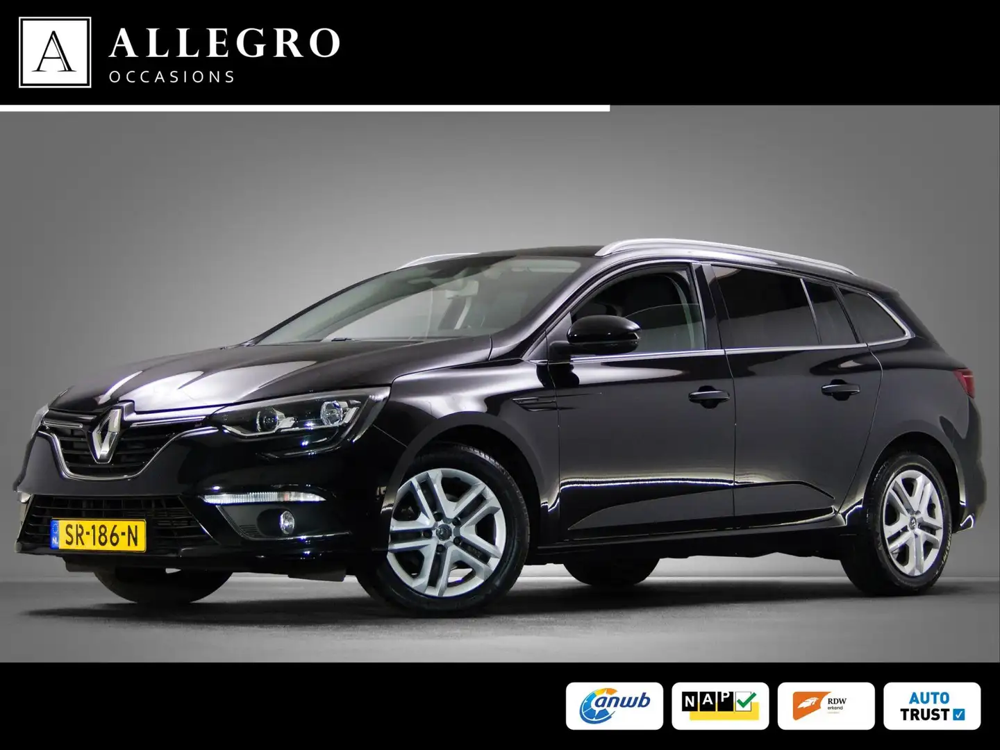 Renault Megane Estate 1.2 TCe Zen (NAVIGATIESYSTEEM, CRUISE CONTR Zwart - 1