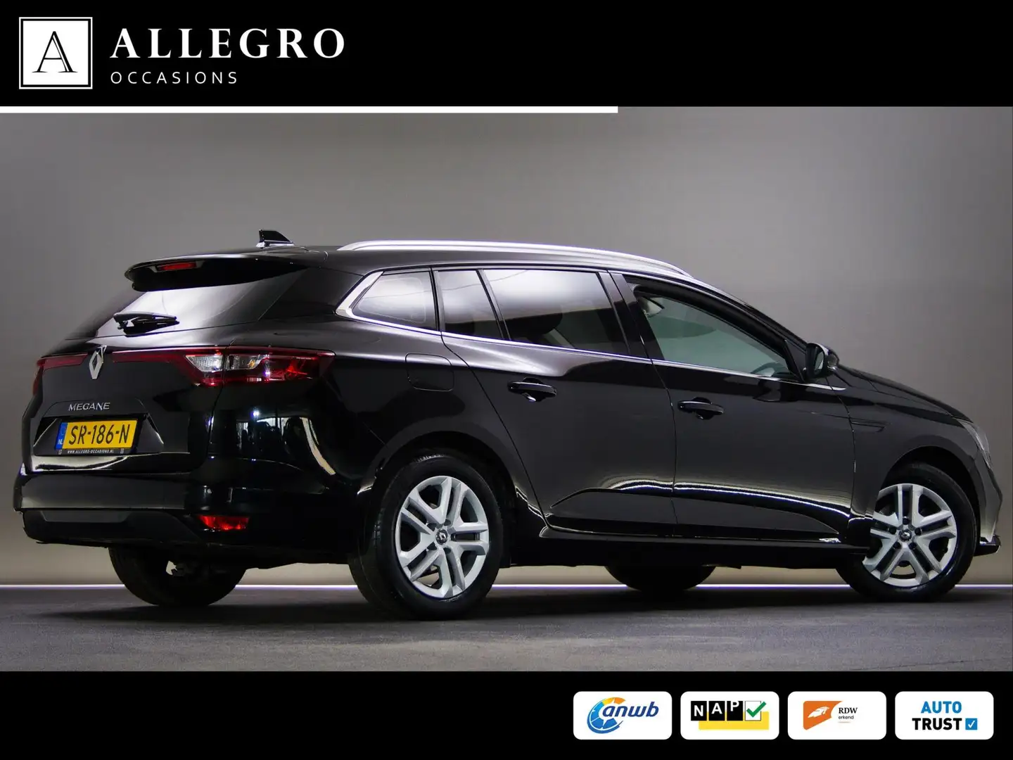 Renault Megane Estate 1.2 TCe Zen (NAVIGATIESYSTEEM, CRUISE CONTR Zwart - 2