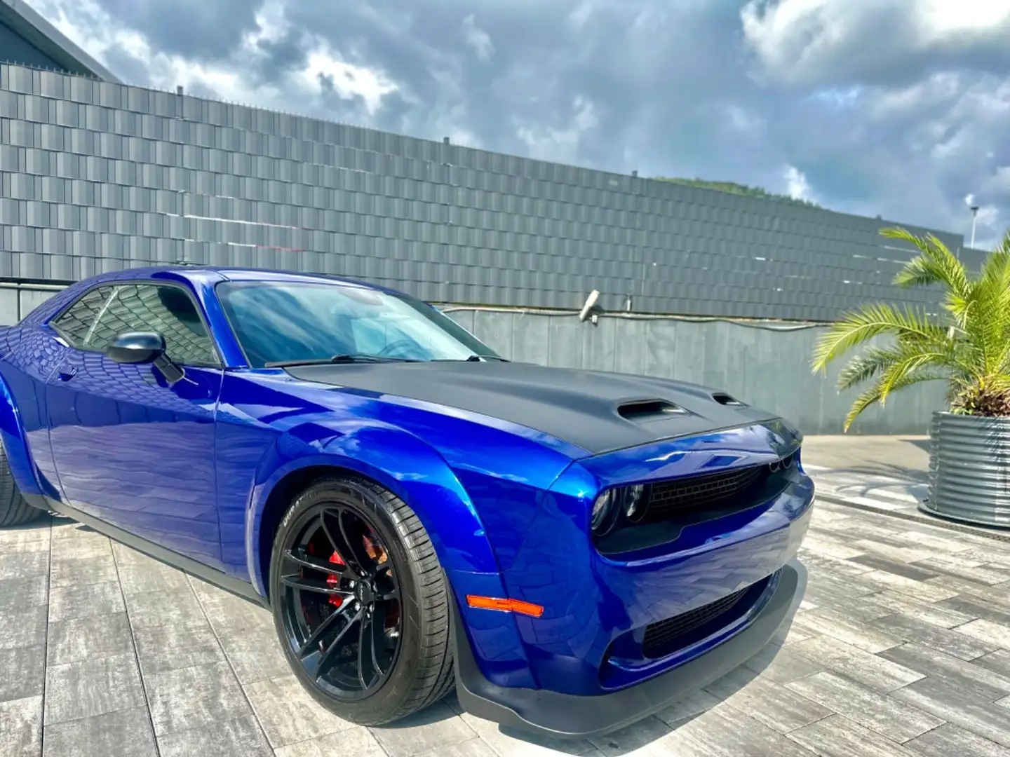 Dodge Challenger 6,4 V8 SRT/WIDEBODY-HELLCAT-MEGA Bleu - 1