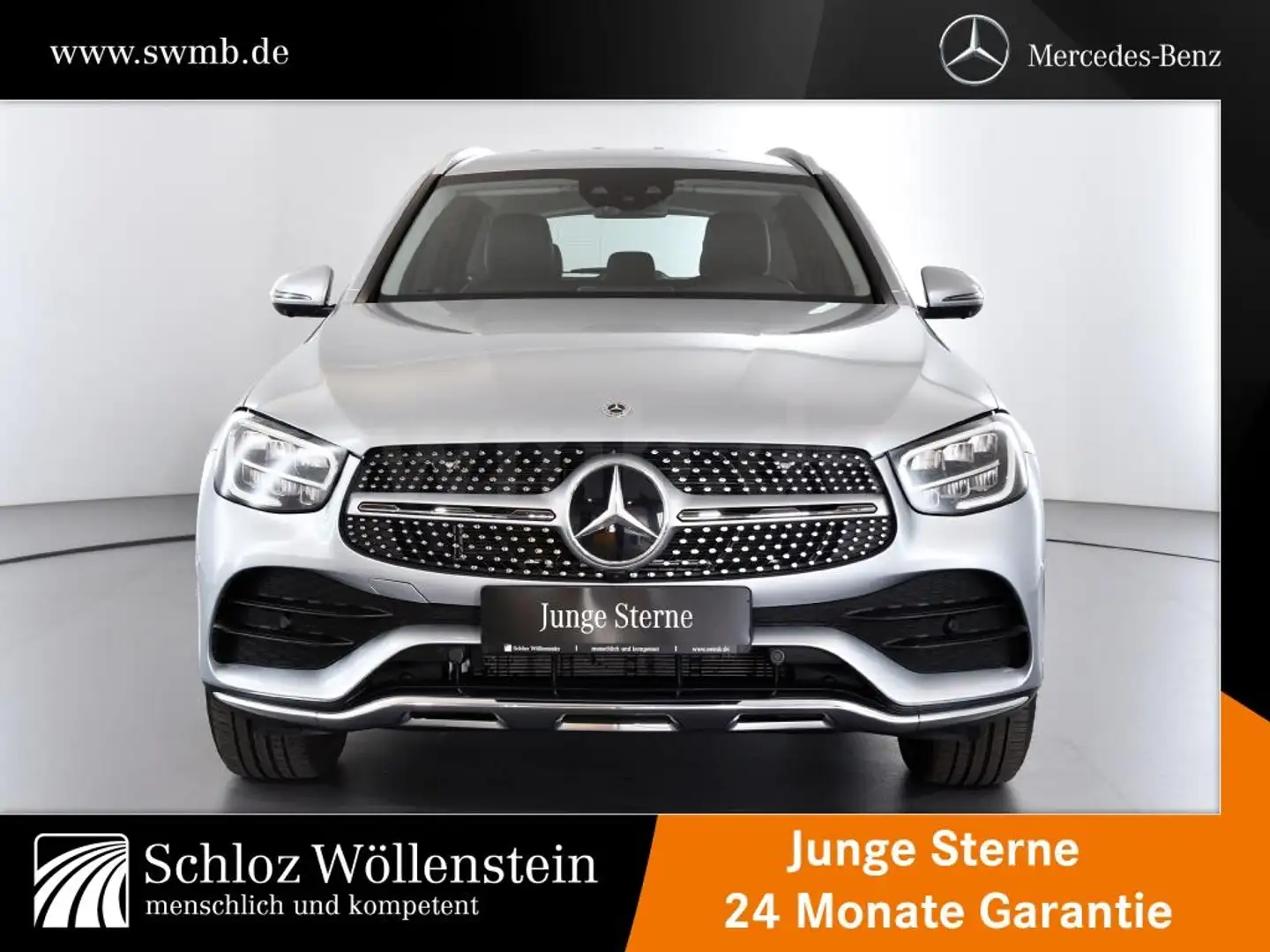 Mercedes-Benz GLC 300 e 4M AMG/LED/AHK/Business-P/DISTRONIC/HuD Silber - 2