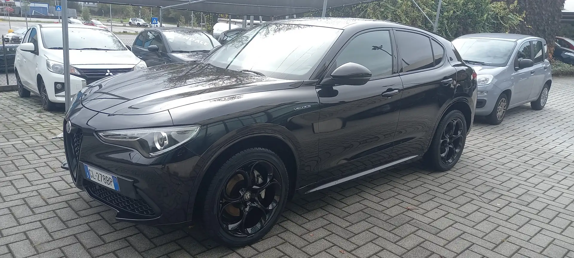 Alfa Romeo Stelvio 4x4 2ANNIGARANZIA VELOCE 280cv PARIALNUOVO Noir - 1