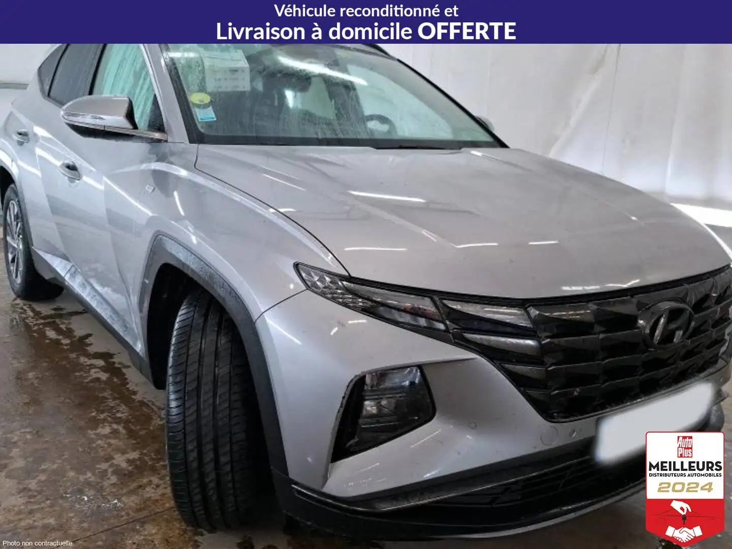 Hyundai TUCSON CRDi 136 Hybrid 48V DCT-7 Creative Blanc - 2