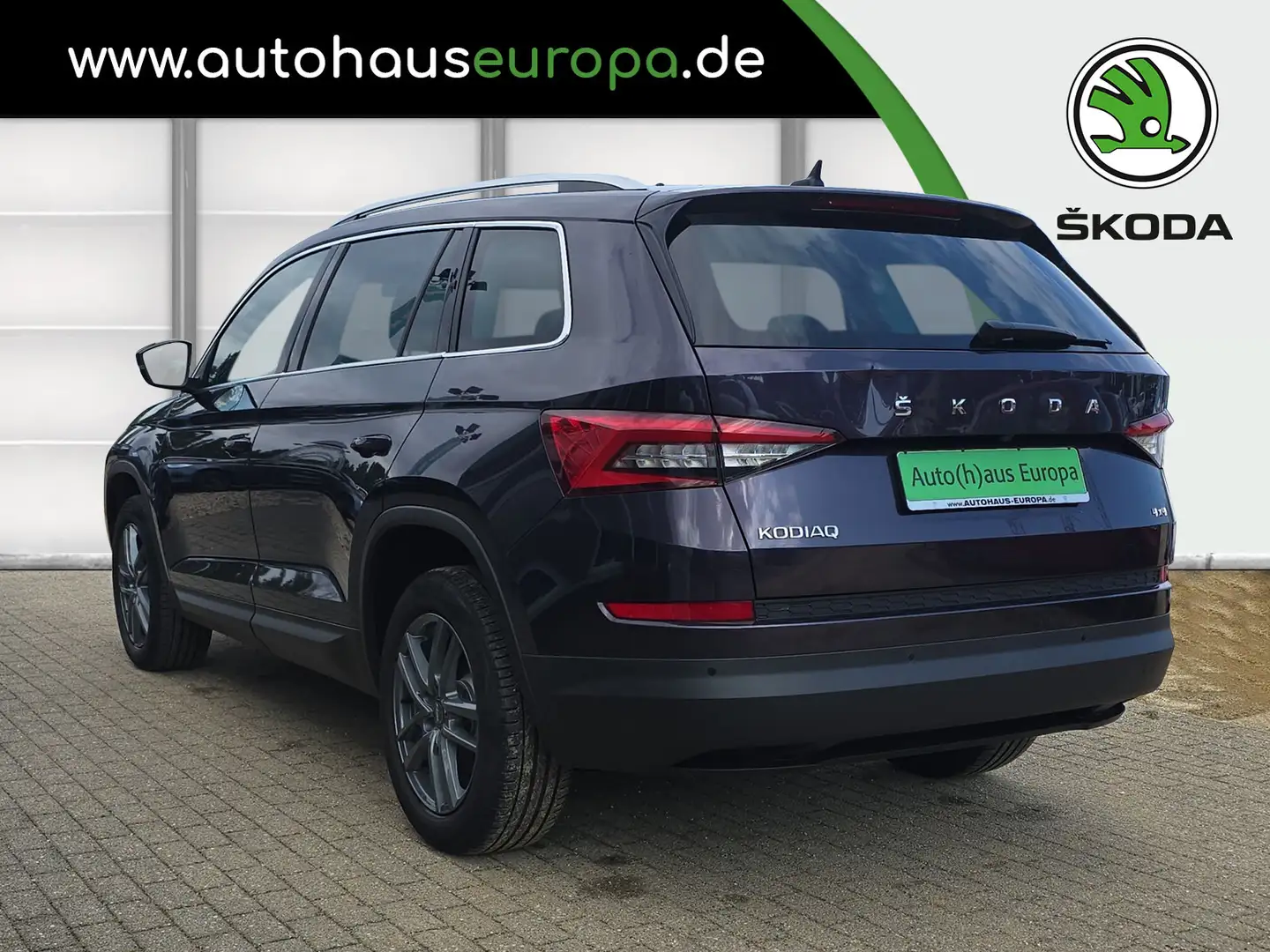 Skoda Kodiaq 2.0 TSI DSG 4x4 Style AHK ACC Navi Kam Pano eSitze Violett - 2