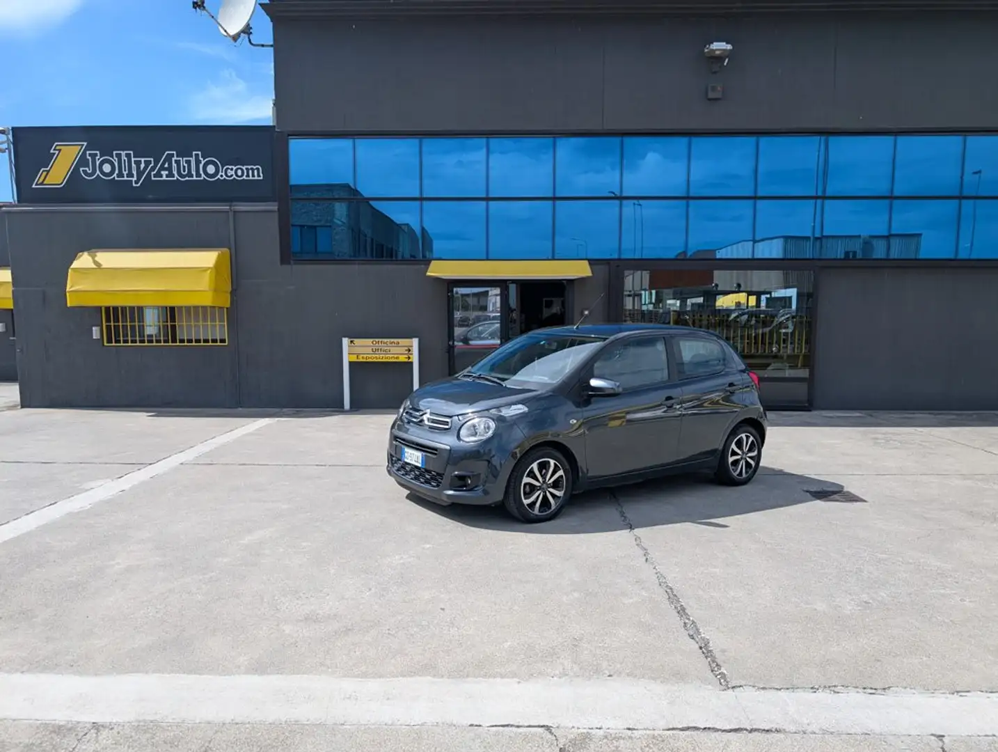 Citroen C1 C1  5p 1.0 vti Feel 72cv neopatentati Grigio - 1