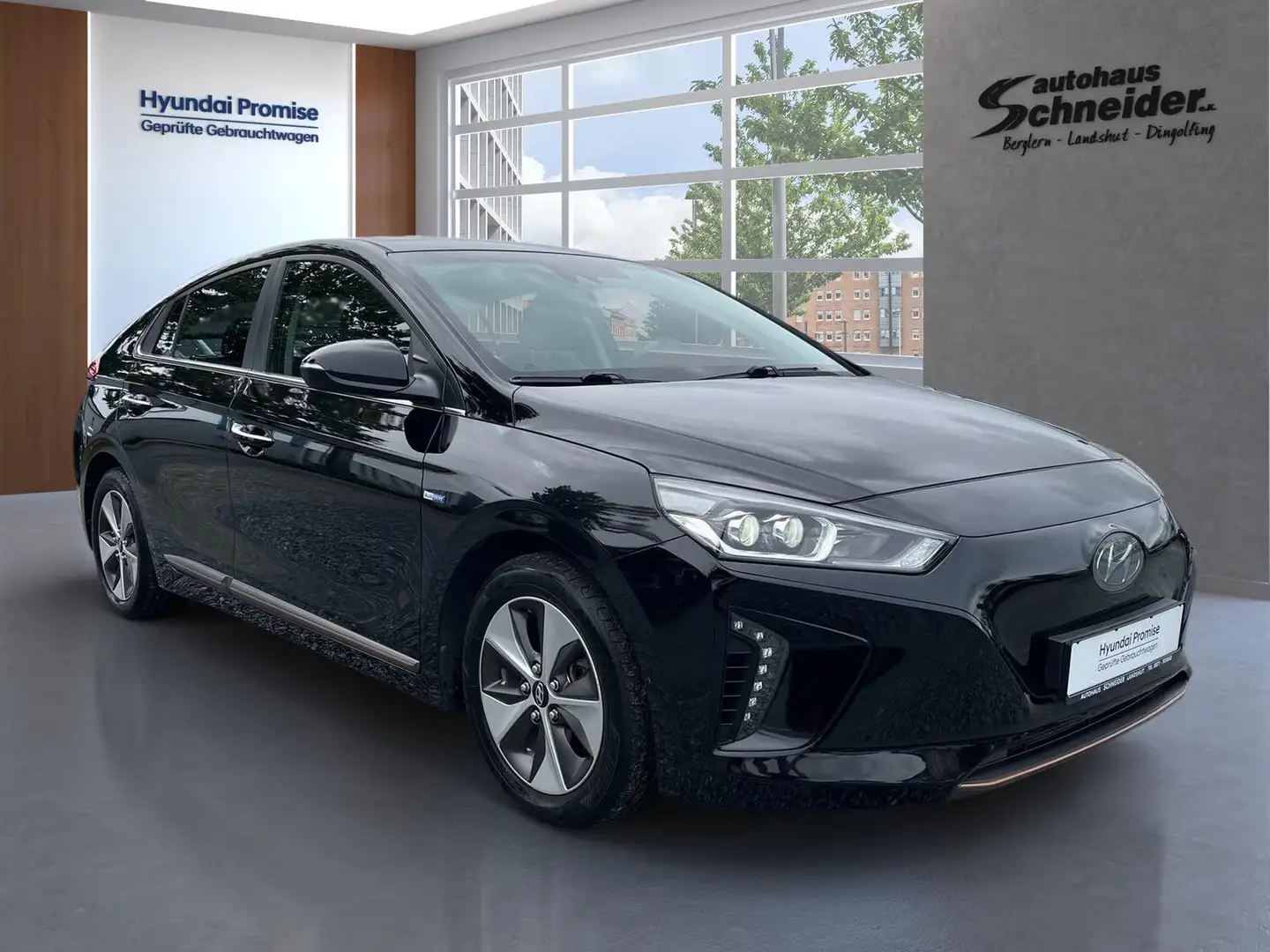 Hyundai IONIQ EV 28kWh Premium NAVI/ACC/ESD/LED/DAB+/KAMERA Schwarz - 2