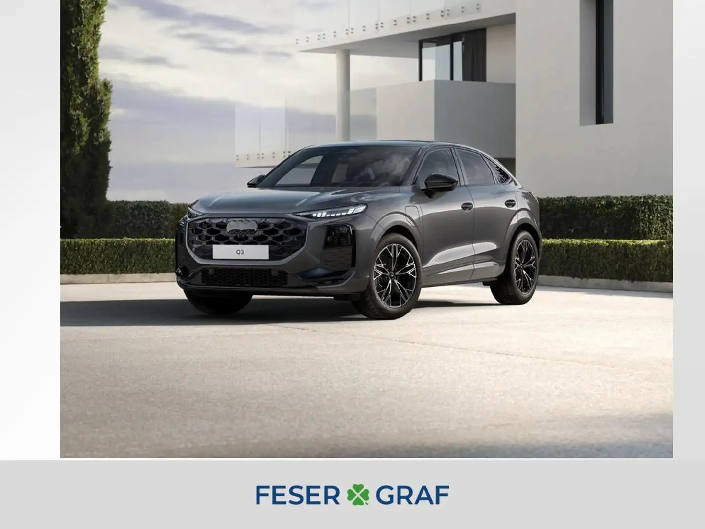 Audi Q3 Sportback e-hybrid 200 kW S tronic Grau - 1